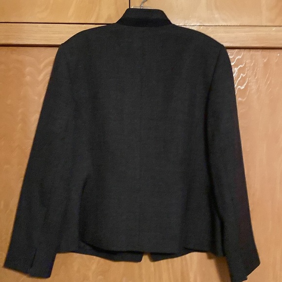 Black Label vintage 90’s lined black blazer size 14 - Picture 5 of 13